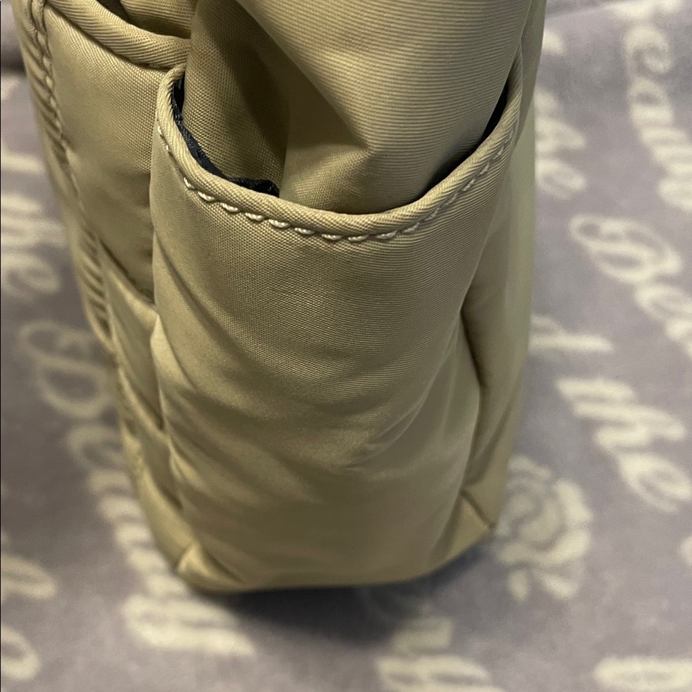 Tommy Hilfiger American classic beige Quilted Tote Bag - Picture 3 of 10